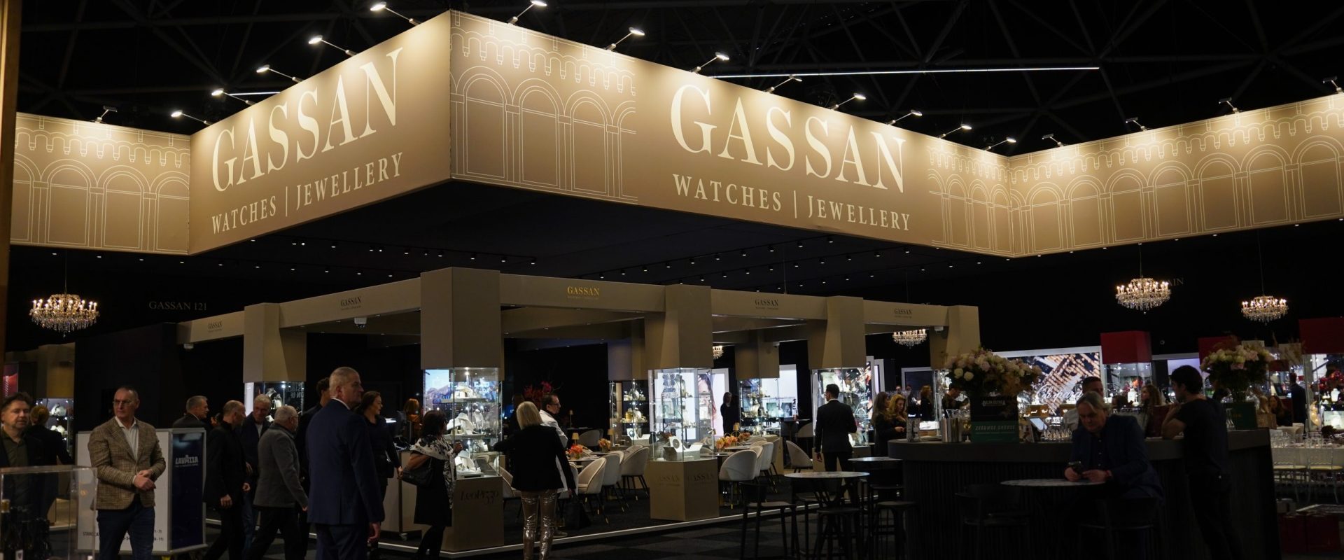 Atmospheric stand during Masters of LXRY – The Stand Builder for Stabilo.